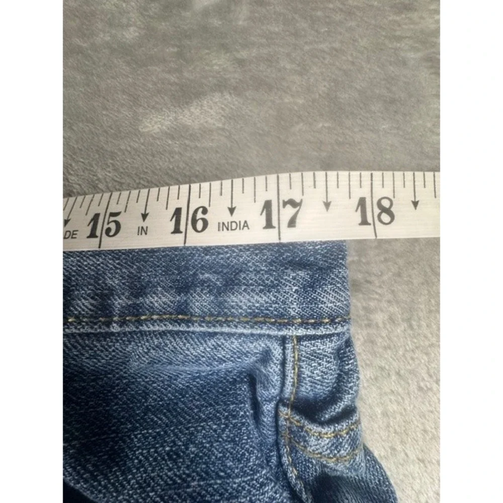 Levi's Denim Shorts Mens 36 550 Relaxed Fit Medium Wash Blue Jean Shorts